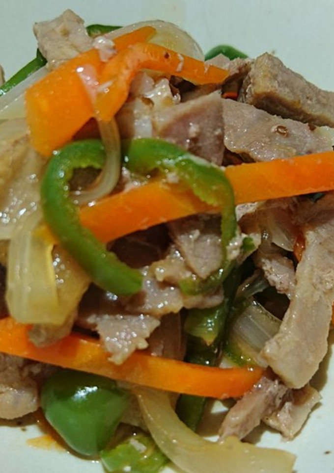 焼肉のたれで♪柔らか豚肉の野菜炒め♪-レシピのメイン写真