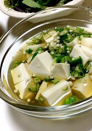 絹豆腐とオクラのトロトロ-レシピのメイン写真
