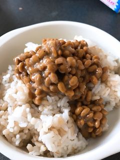焼肉の塩ダレでうまうま納豆ごはん!-レシピのメイン写真