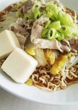 ☆ピリ辛冷しゃぶごまみそ冷やしらーめん☆-レシピのメイン写真