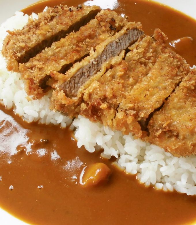 ビーフカツカレー＠アイランド盛り！ by 花時計咲いた 【クックパッド