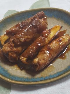 エリンギの肉巻き甘辛煮-レシピのメイン写真