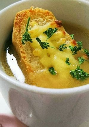 我が家のオニオングラタンスープ☆-レシピのメイン写真