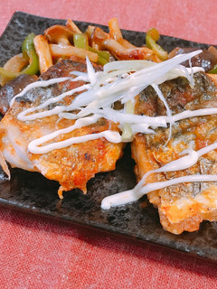 夕飯に!揚げないさわらのチリマヨ-レシピのメイン写真