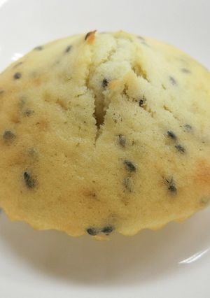 【保育園のおやつ】黒ごまマフィン-レシピのメイン写真