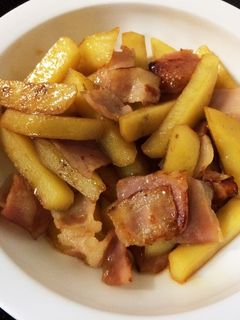 じゃがいもとベーコンの甘辛炒め-レシピのメイン写真