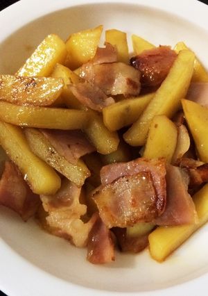 じゃがいもとベーコンの甘辛炒め-レシピのメイン写真