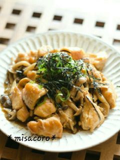 m鶏の甘辛わさび炒め-レシピのメイン写真
