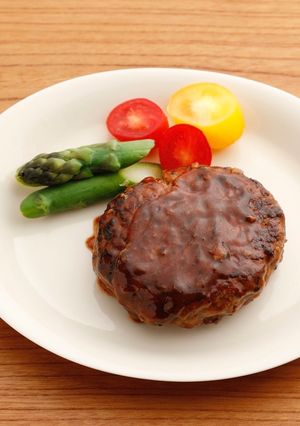 ワンパンハンバーグ-レシピのメイン写真