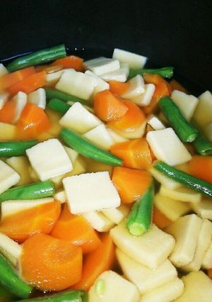 簡単！高野豆腐の煮物☆離乳食後期～-レシピのメイン写真