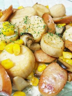 簡単☆エリンギとコーンのバター醤油炒め☆-レシピのメイン写真