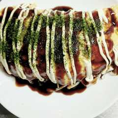 รูปของ 簡単★とんちゃん特製お好み焼き風