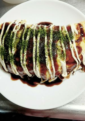 簡単★とんちゃん特製お好み焼き風-レシピのメイン写真