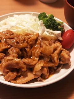 簡単!スタミナ満点◎ガッツリ生姜焼き-レシピのメイン写真