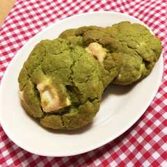 รูปของ カントリーマアム風しっとり抹茶クッキー