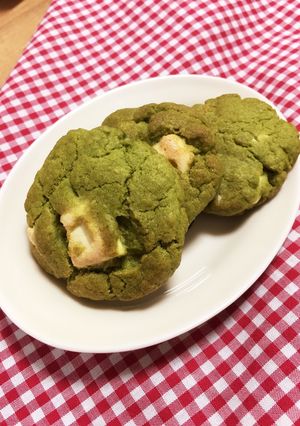 カントリーマアム風しっとり抹茶クッキー-レシピのメイン写真