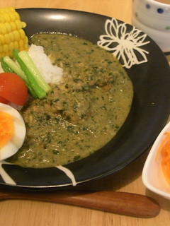 ごぼうとココナッツミルクのグリーンカレー-レシピのメイン写真