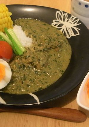 ごぼうとココナッツミルクのグリーンカレー-レシピのメイン写真