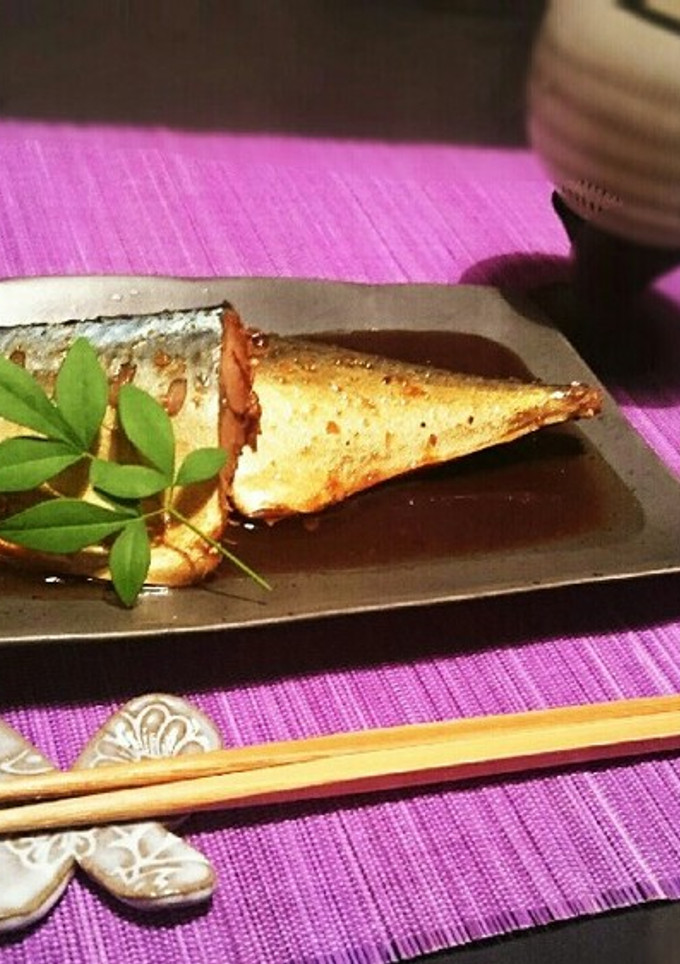 角煮の煮汁で♪さばの煮付け-レシピのメイン写真