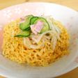 野菜ナムルon冷やしラーメン風