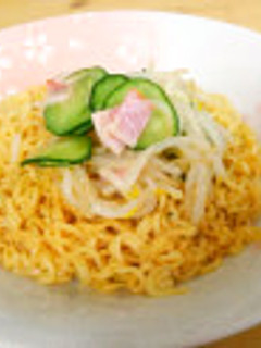 野菜ナムルon冷やしラーメン風-レシピのメイン写真