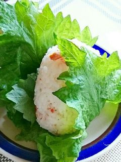 夏人気!簡単!しそおにぎり 栄養満点-レシピのメイン写真
