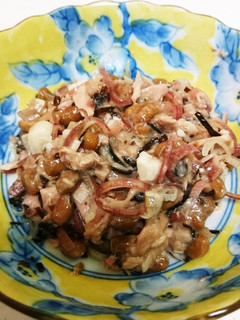 塩昆布入りみょうがシーチキン納豆-レシピのメイン写真