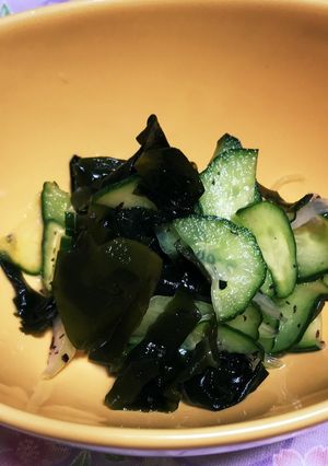 わかめときゅうりの酢の物★しそ風味-レシピのメイン写真