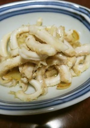 マンボウの腸のアヒージョ-レシピのメイン写真