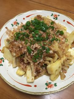 筍と油揚げの味噌炒め-レシピのメイン写真