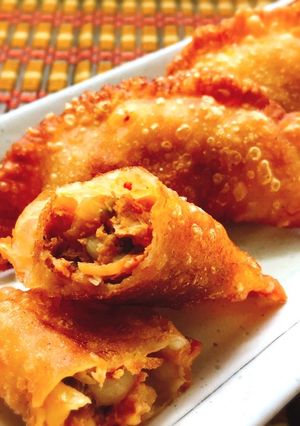 豚キムチの揚げ餃子☆-レシピのメイン写真