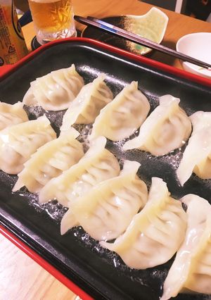 口内火傷注意！！ジューシーしそ餃子-レシピのメイン写真