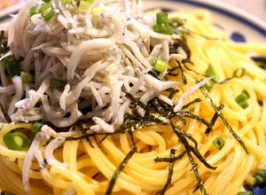 火を使わず◎贅沢しらすのバター醤油パスタ-レシピのメイン写真