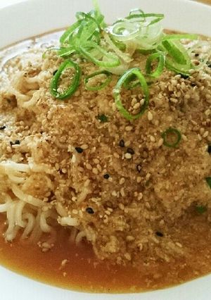 ゴマ・胡麻・とろろ・ごま冷やしラーメン-レシピのメイン写真
