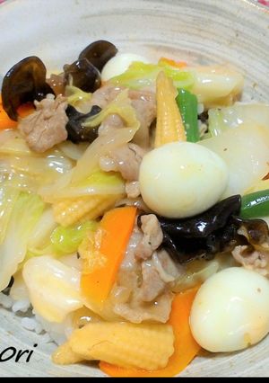 これで決まり！中華丼！八宝菜にも！-レシピのメイン写真