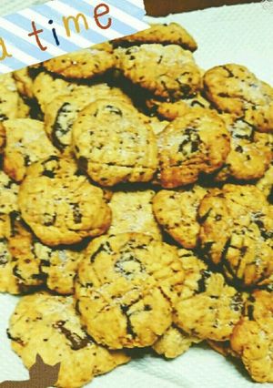チョコチップ♡メロンパンなクッキー-レシピのメイン写真