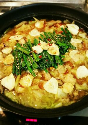 ぷりっぷり♡モツ鍋(醤油味)-レシピのメイン写真