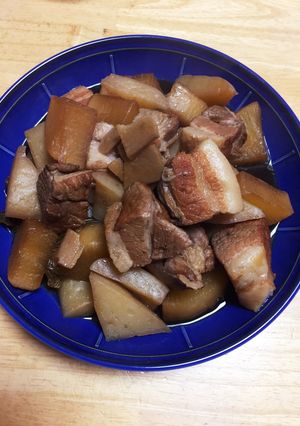 圧力鍋で豚の角煮-レシピのメイン写真