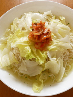 サッポロ一番冷やしキムチ麺-レシピのメイン写真