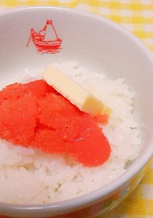 めんたいバターごはん♥-レシピのメイン写真