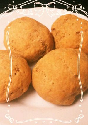 発酵なし！手ごねで”きな粉パン”☆-レシピのメイン写真