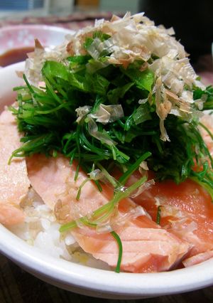サーモンのたたき丼♡-レシピのメイン写真