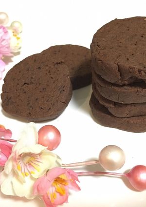 しっとりさくほろ♡大人のチョコクッキー-レシピのメイン写真