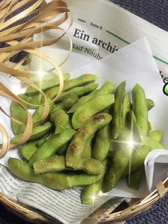 枝豆*¨*•.¸¸焼いちゃいましたぁ♪-レシピのメイン写真
