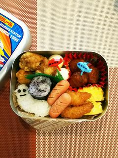 年少さんお弁当☆梅雨入かたつむり-レシピのメイン写真