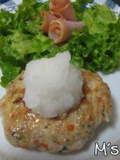 和風ハンバーグ(青しそ入り)-レシピのメイン写真