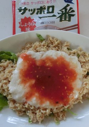 ✿夏は割り冷しラーメンしゅうゆ味✿-レシピのメイン写真
