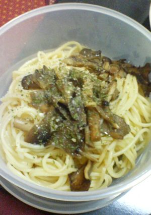 レンジで、簡単♪和風きのこパスタ-レシピのメイン写真