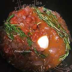 รูปของ 炊飯器で簡単トマトソース☆生トマト使用