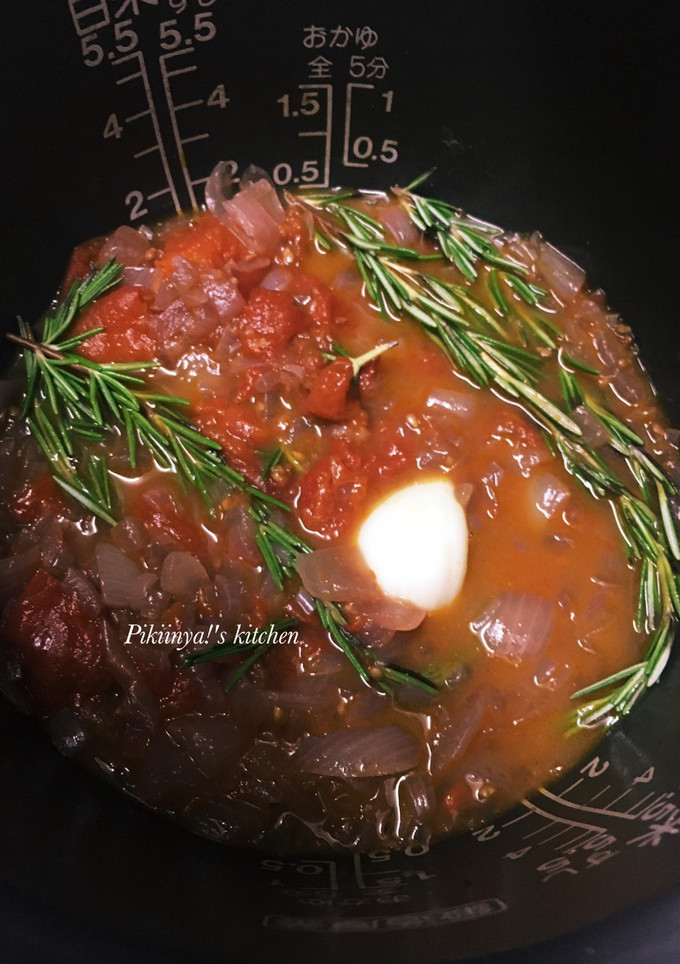 炊飯器で簡単トマトソース☆生トマト使用-レシピのメイン写真